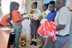 Kiine-Girls-receives-sport-equipment-from-Alive-and-Kicking-Unit-in-promotion-of-Mental-Health-on-12th-March-2024